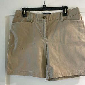 Lands End Khaki Shorts
